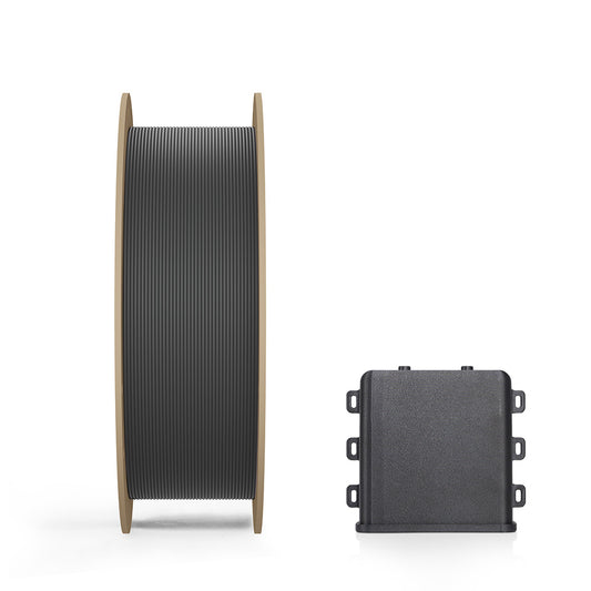 IPCON PPS CF — Black, 750 g — manufacturer filament colour example
