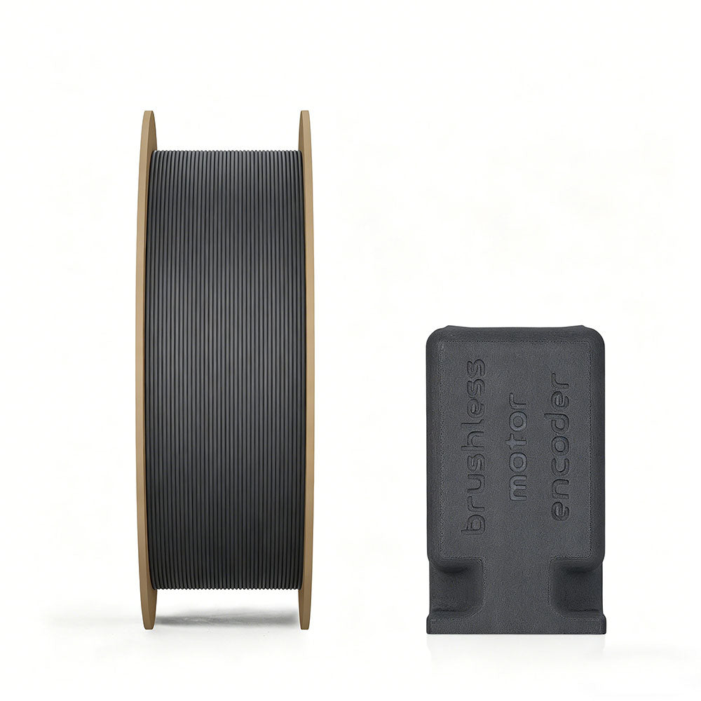 IPCON PPS GF — Black, 750 g — manufacturer filament colour example