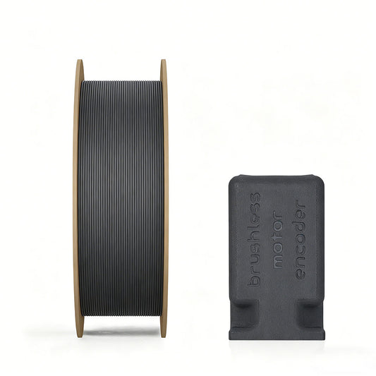 IPCON PPS GF — Black, 750 g — manufacturer filament colour example