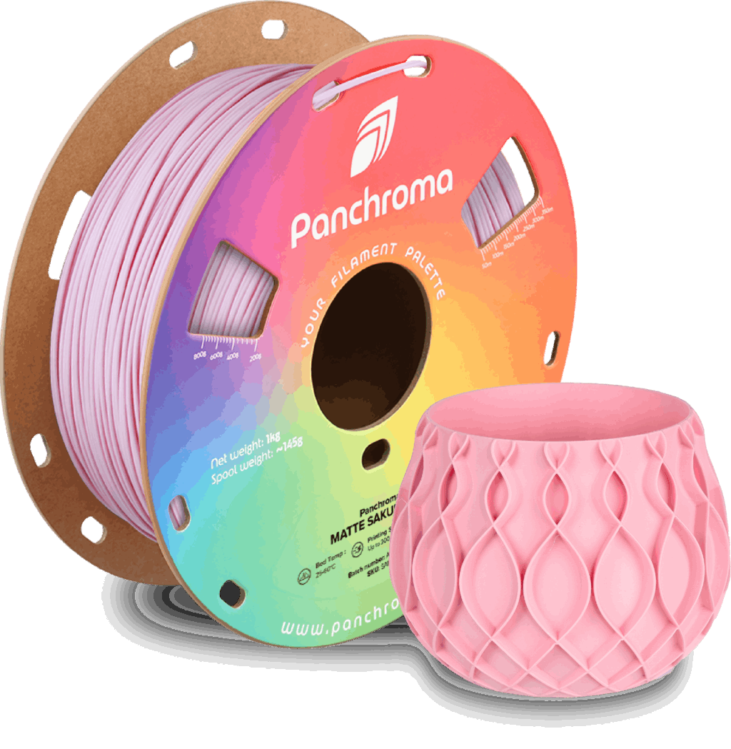 Panchroma by Polymaker PLA Pastel Matte Filament – 1kg