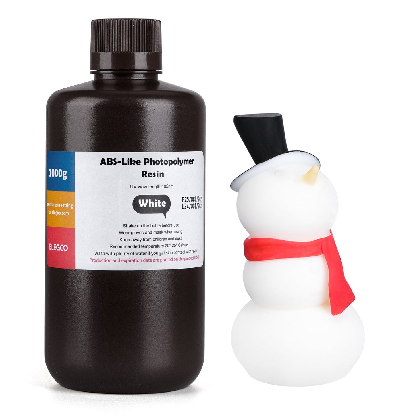 ELEGOO ABS-Like Resin V1.0 - 1kg - White