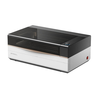 xTool P3 80W CO2 laser cutter - three-quarter machine view