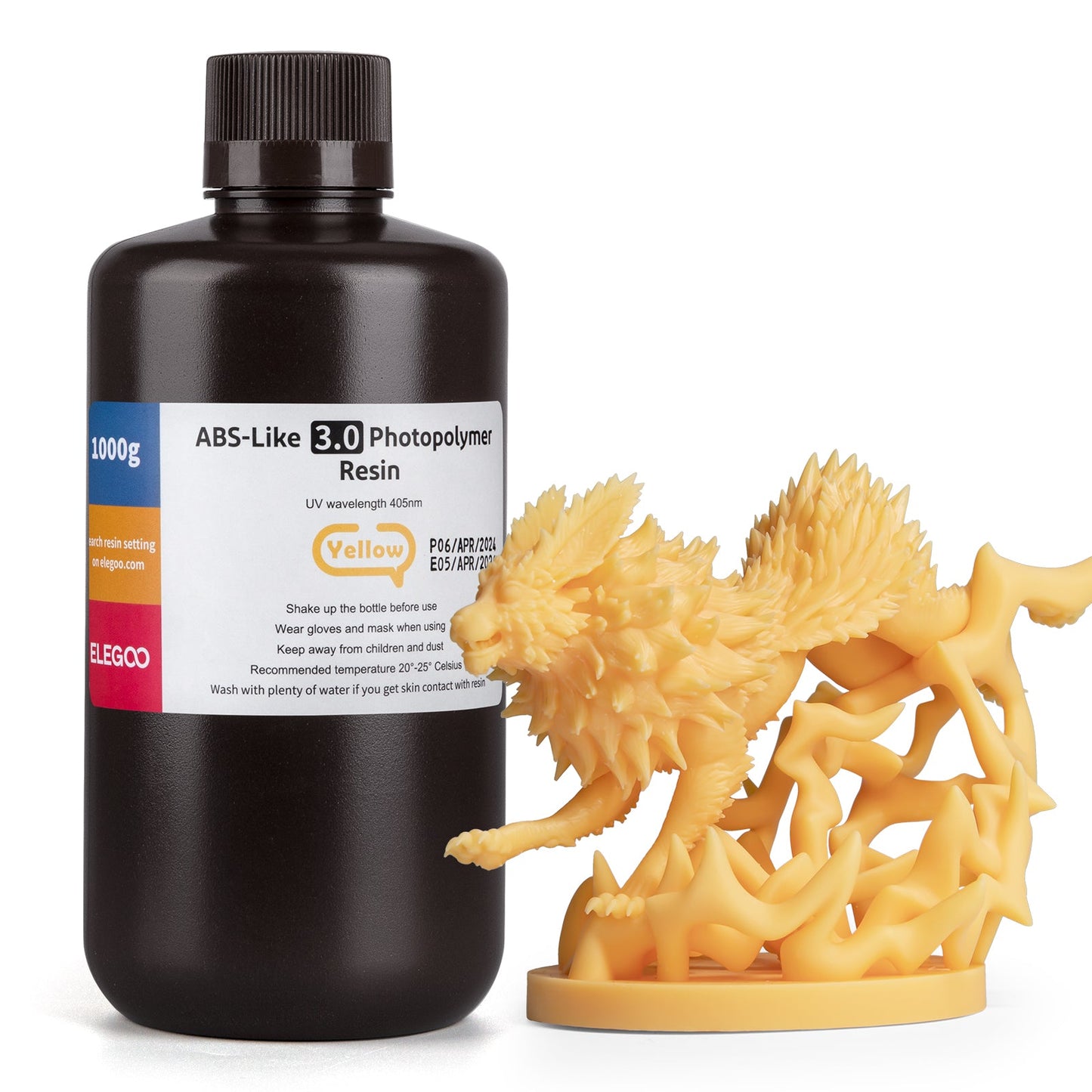 ELEGOO ABS-Like Resin V3.0 - 1kg - Yellow